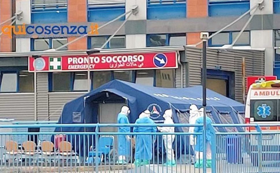 Ospedale Cosenza covid pronto soccorso 1 1