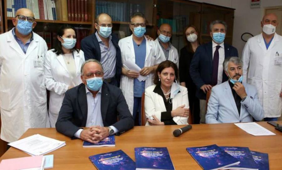 Ospedale metropolitano Reggio danni covid equipe