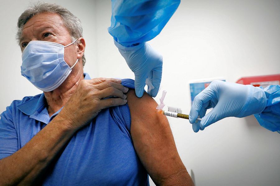 Over 80 vaccinazione