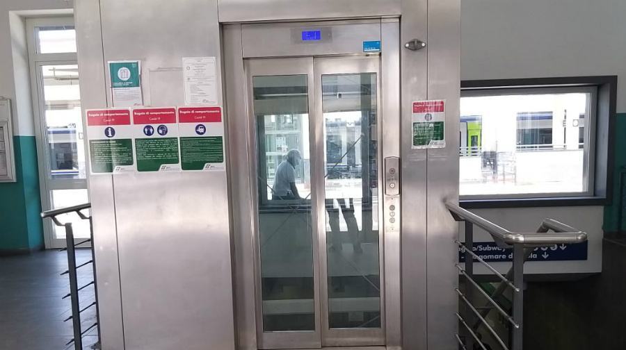 PAOLA Ascensore atrio Stazione