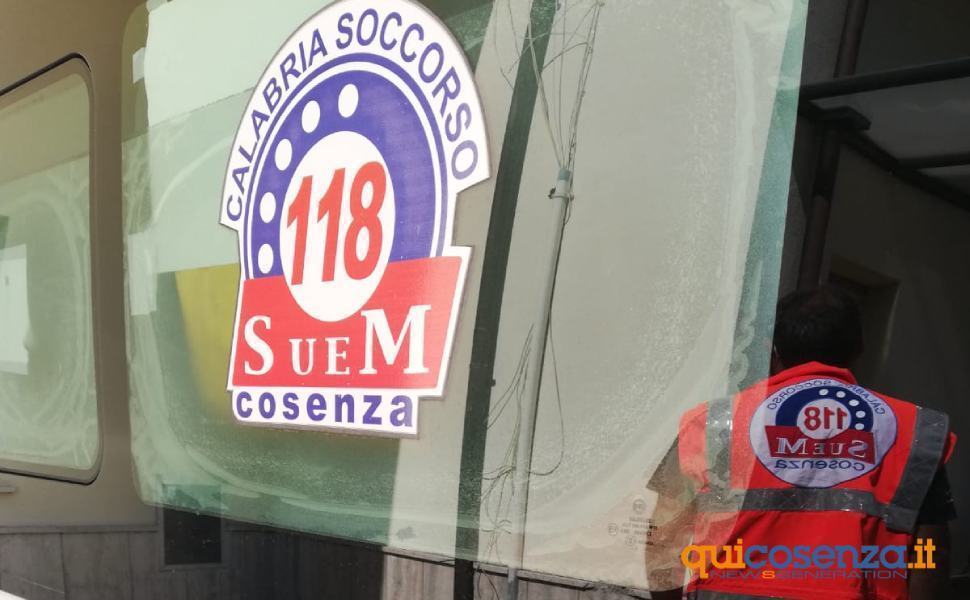 PET Rogliano 118 cosenza ambulanza 1