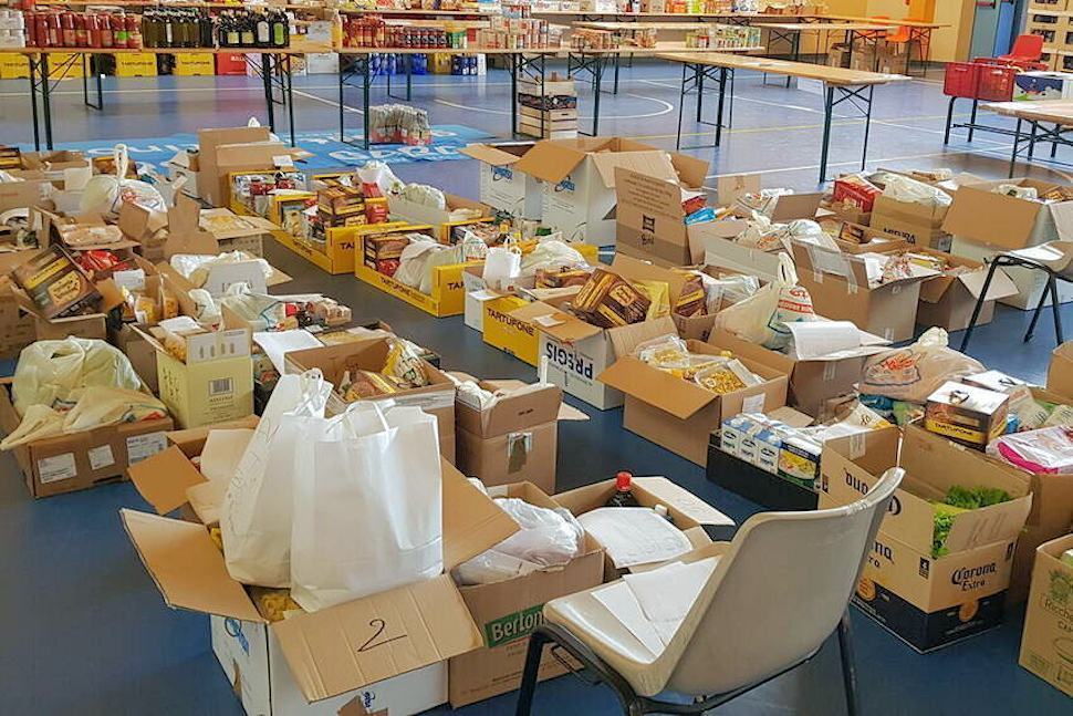 Caritas, con il Covid aumentano i nuovi poveri. Donne e giovani i più colpiti 71 Pacchi alimentari 1