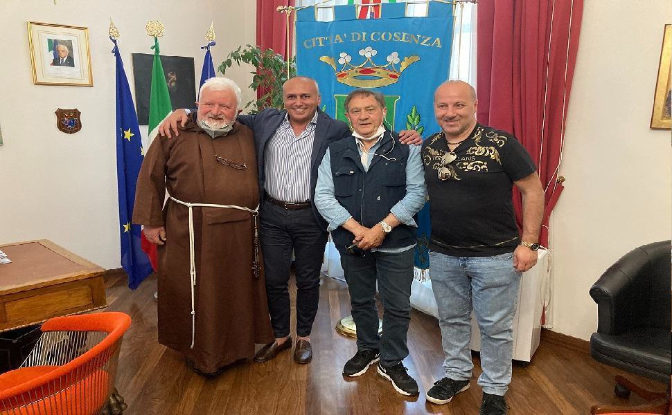 Padre Fedele Franz Caruso Antonio Domma e Massimiliano Pesce