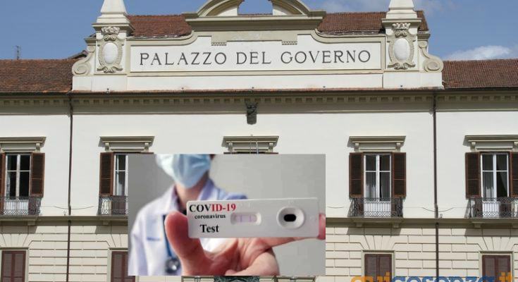 Palazzo Provincia test sierologici