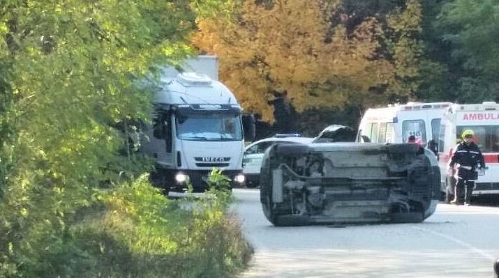 Panda bianca capottata