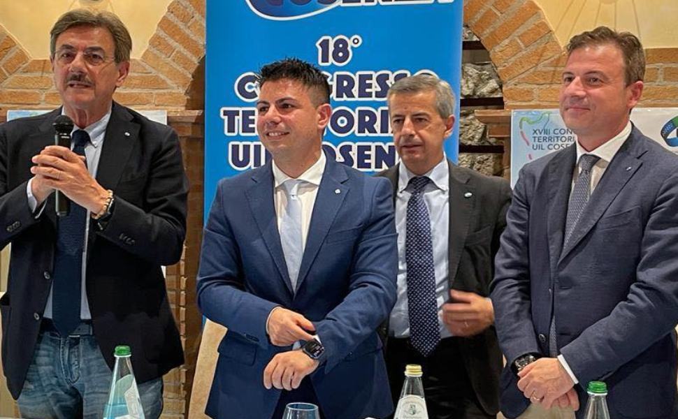 Paolo Cretella 18 congresso Uil Cosenza