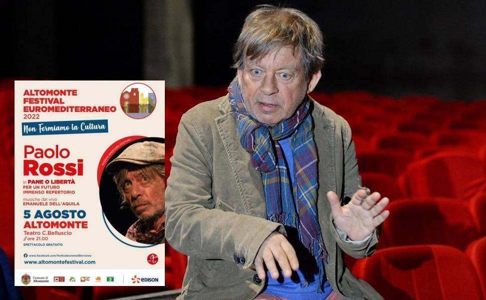 Paolo Rossi attore eurofestival mediterraneo