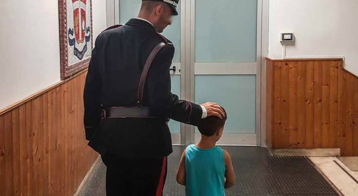 Pedofilia carabiniere