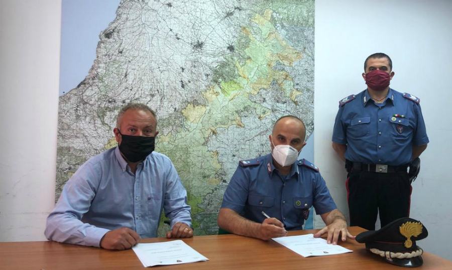 Ente Parco e Carabinieri firmano il Piano operativo 2020 per tutelare il territorio 51 Pelle Marchetta PianoOperativo2020