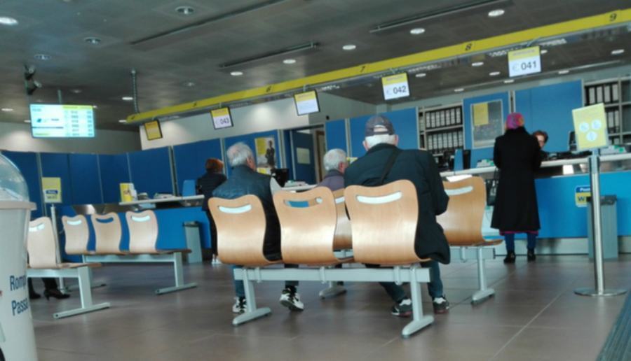 Pensione poste italiane