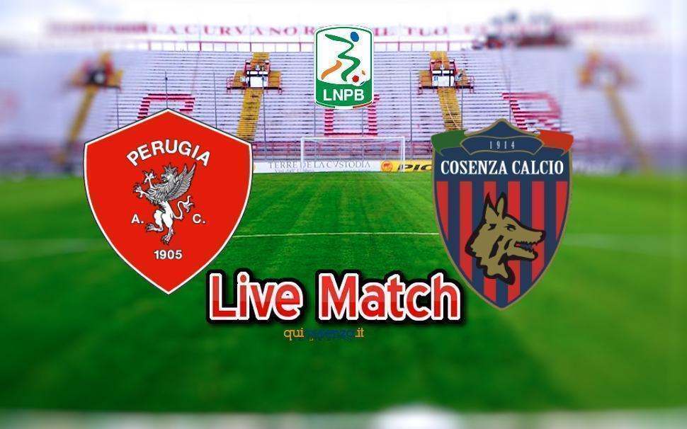(Diretta) Perugia-Cosenza 1-1 Finale di gara 66 Perugia Cosenza live