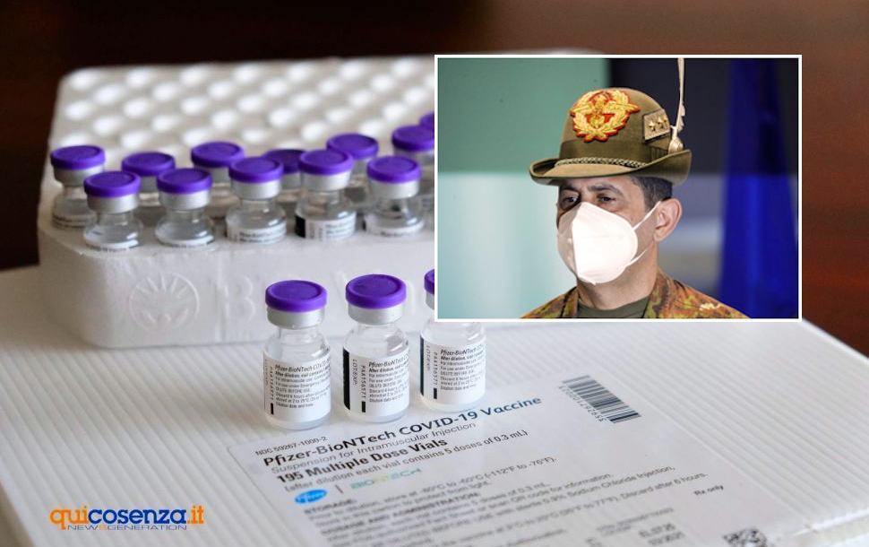 "Ragazzi e genitori capiscano l'importanza di vaccinarsi per ripartire in sicurezza" 80 Pfizer Figliuolo 2