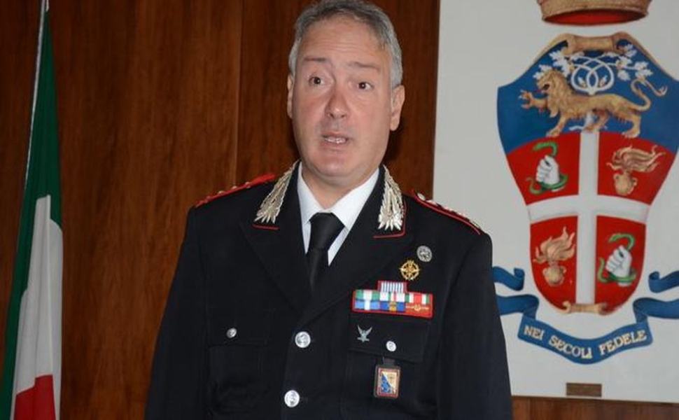 Visita a Cosenza del nuovo comandante della Legione Carabinieri Calabria 51 Pietro Salsano carabinieri