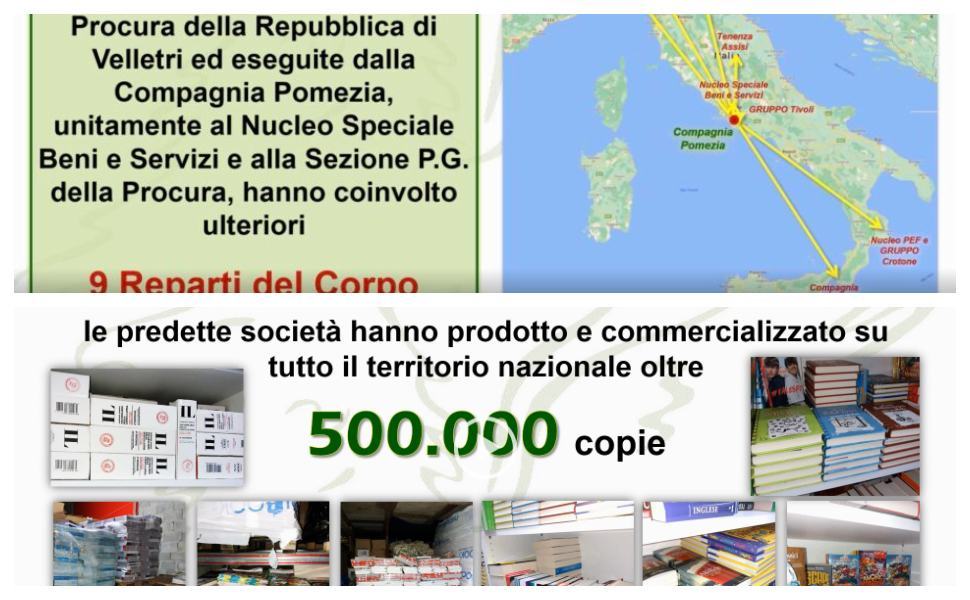 Pirateria libri Calabria