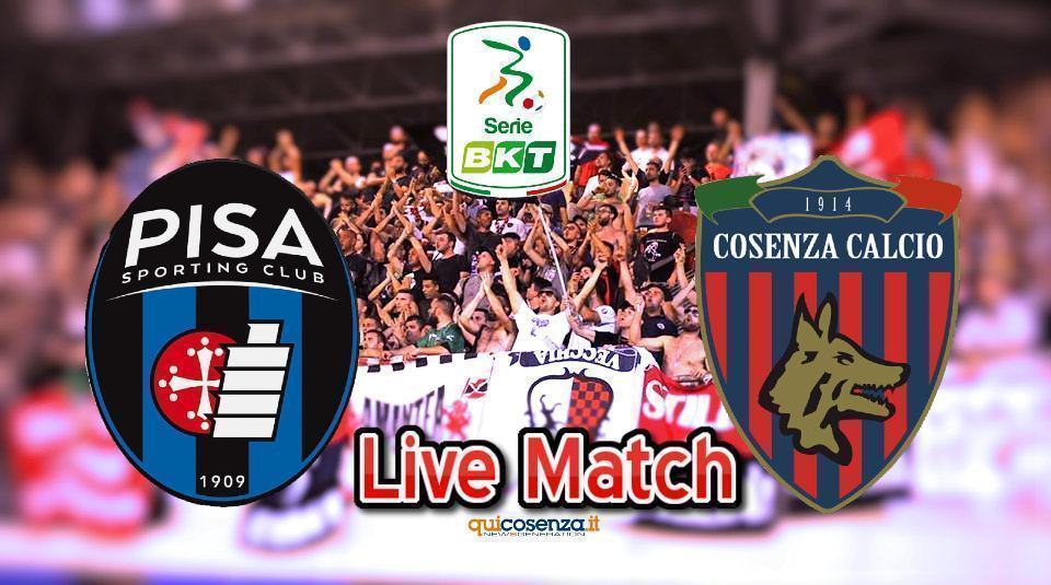 Pisa Cosenza Diretta Live