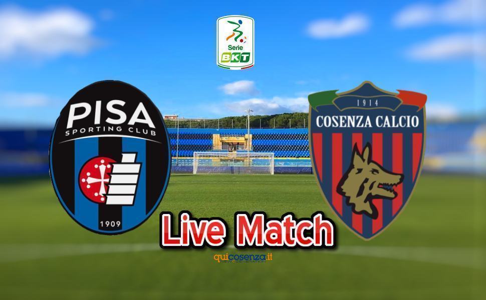 Pisa Cosenza diretta