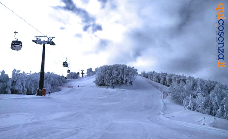 Piste sci camigliatello Monte curcio