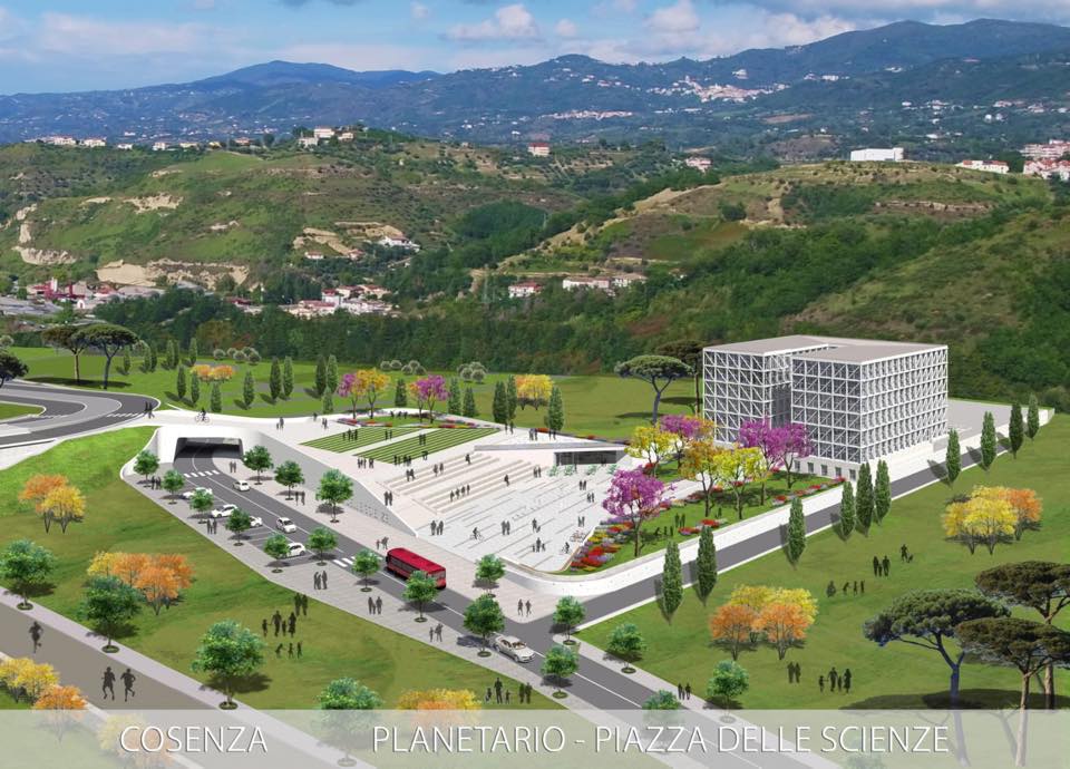 Planetario Rendering Rigenerazione Urbana