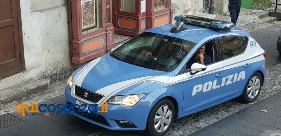 Polizia centro storico cosenza corso telesio 2