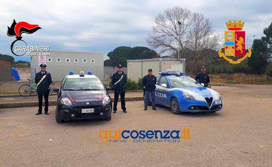 Polizia e carabinieri insieme