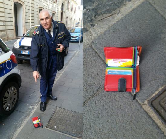 Polizia portafoglio