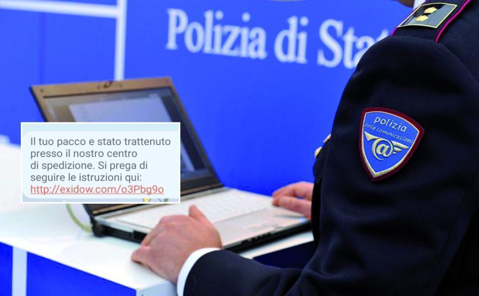 Polizia postale phishing pacco