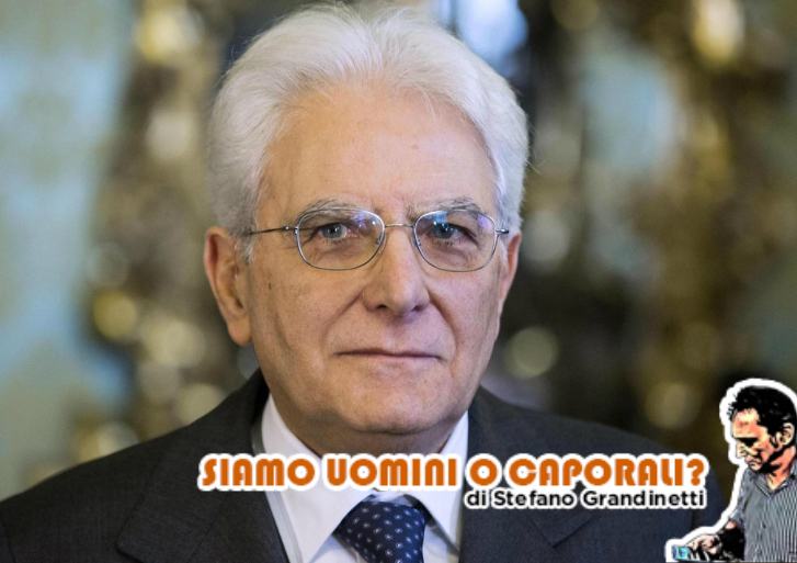 PresidenteMattarella siamo uomini