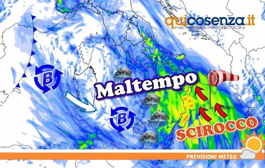 Previsioniu meteo week end 24 novembre