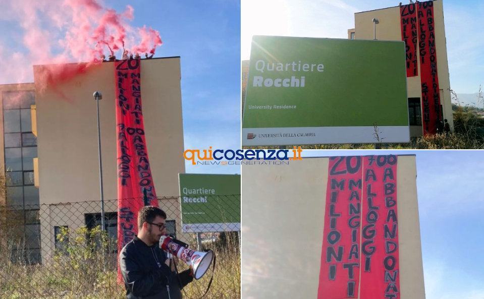 Protesta Unical Residence Rocchi