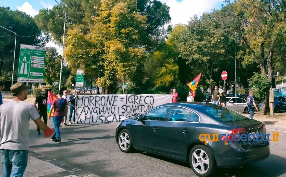Protesta cliniche misasi de bartolo autostrada a2 cosenza