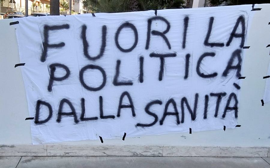 Protesta idonei sanita 1