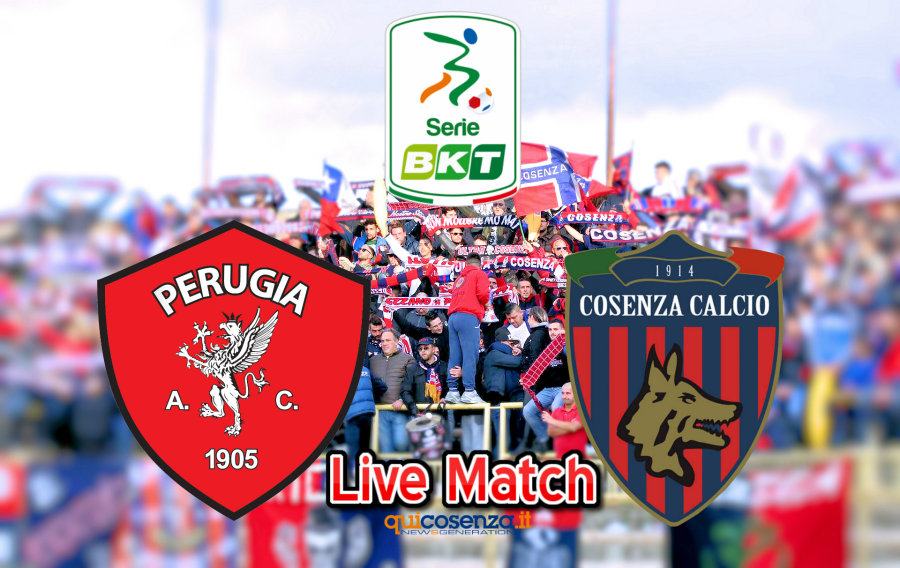(Diretta Match) Perugia-Cosenza 0-1. Finale di gara 66 Purugia Cosenza Diretta Live