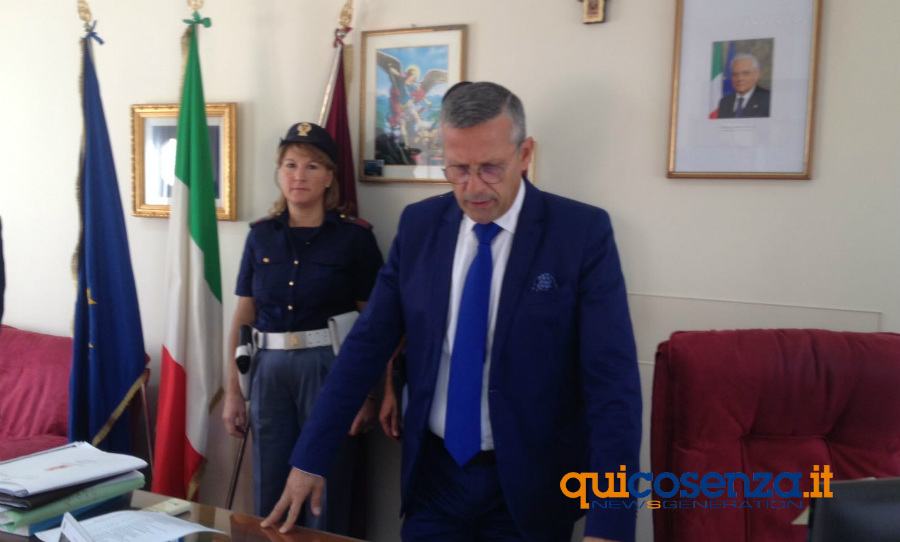 Questore Conticchio cosenza