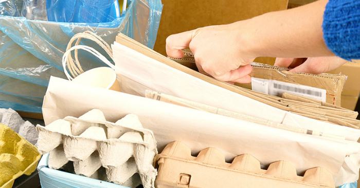 Raccolta differenziata carta e cartone