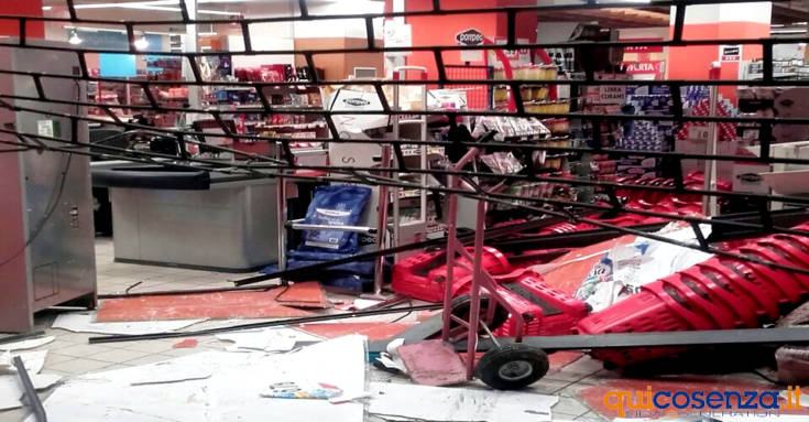 Rapina Conad Cosenza