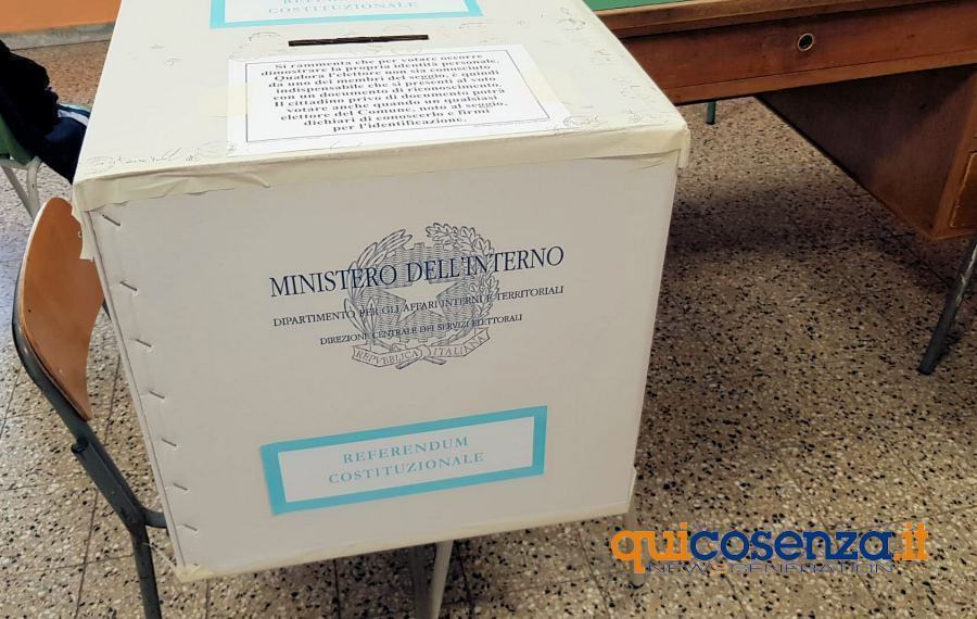 Referendum, in provincia di Cosenza plebiscito per il Si con l'80,92%. I risultati dei comuni 55 Referendum parlamentari2 1