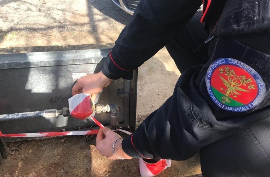 Regione Carabinieri Calabria controlli acqua Torano 2