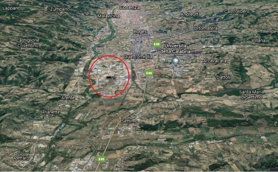 Rende crocevia mappa ecodistretto legnochimica