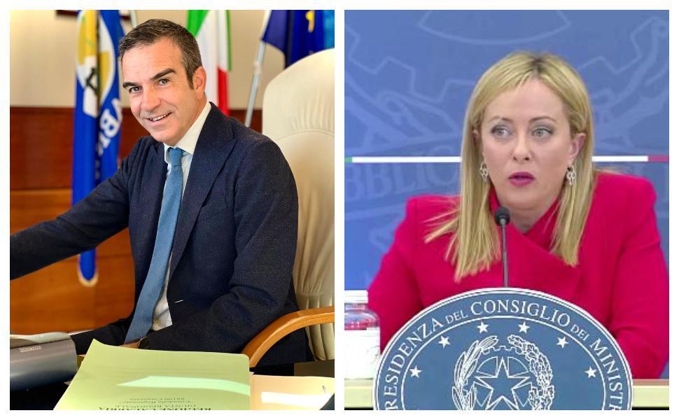 Roberto Occhiuto Giorgia Meloni 1
