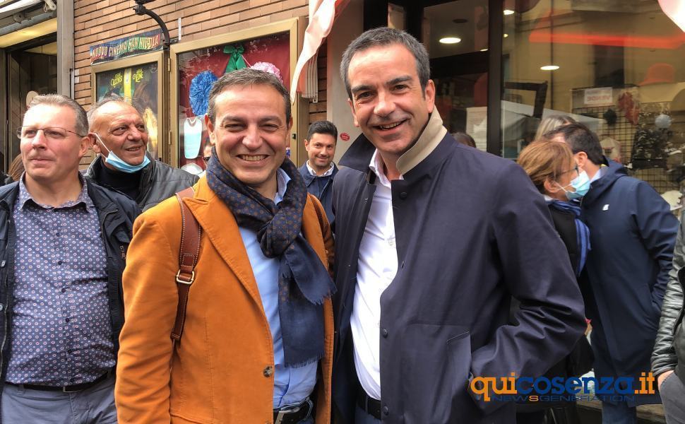 Roberto Occhiuto e Francesco Caruso