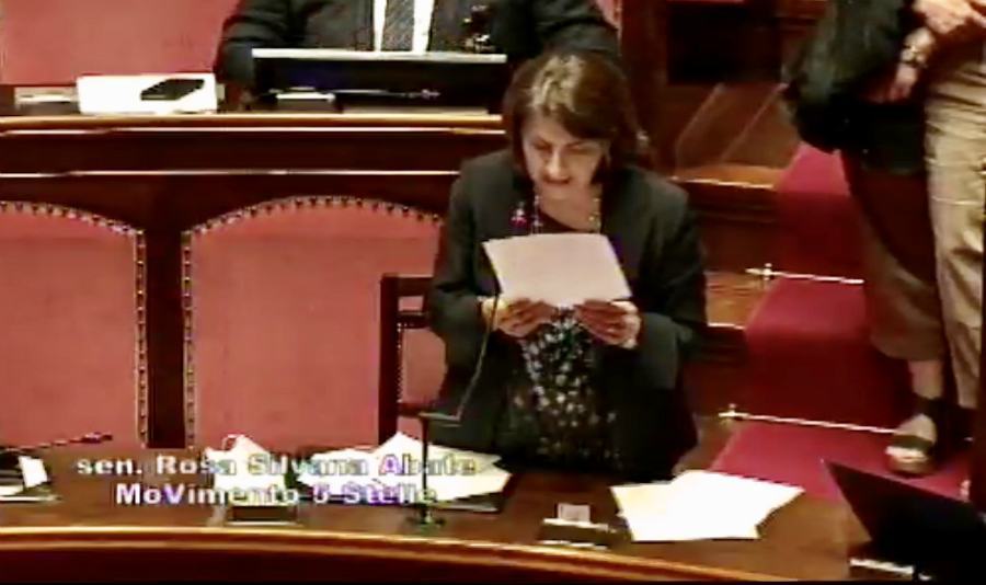 Rosa Silvana Abate senatrice 5 stelle