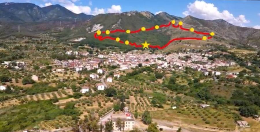 SAN BASILE SENTIERO MONTE CARCI