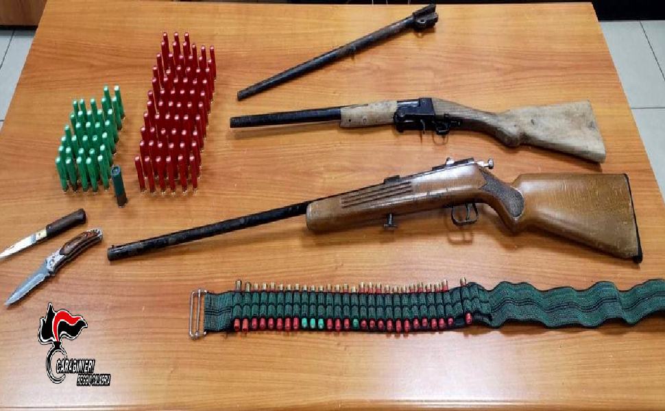 Sorpresi con armi clandestine, bracconieri arrestati nel Parco d'Aspromonte 51 SANT ILARIO DELLO IONIO 2 ARRESTI ALLINTERNODEL PARCO NAZIONALE 1