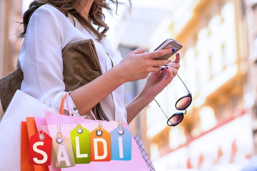 Saldi shopping online