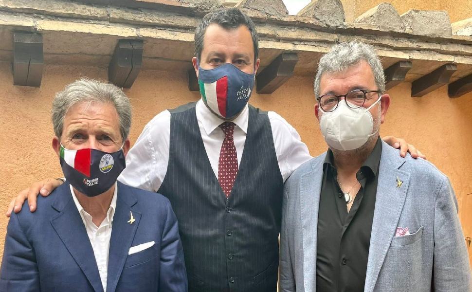 Salvini incontra Spirlì e Saccomanno "obiettivo? in Calabria Lega primo partito" 51 Salvini Spirli Saccomanno e1623339471333 751e138e