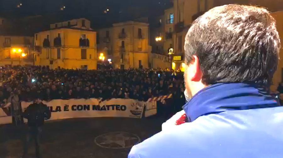 Salvini a Spezzano Sila 2