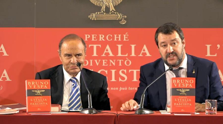 Salvini e vespa
