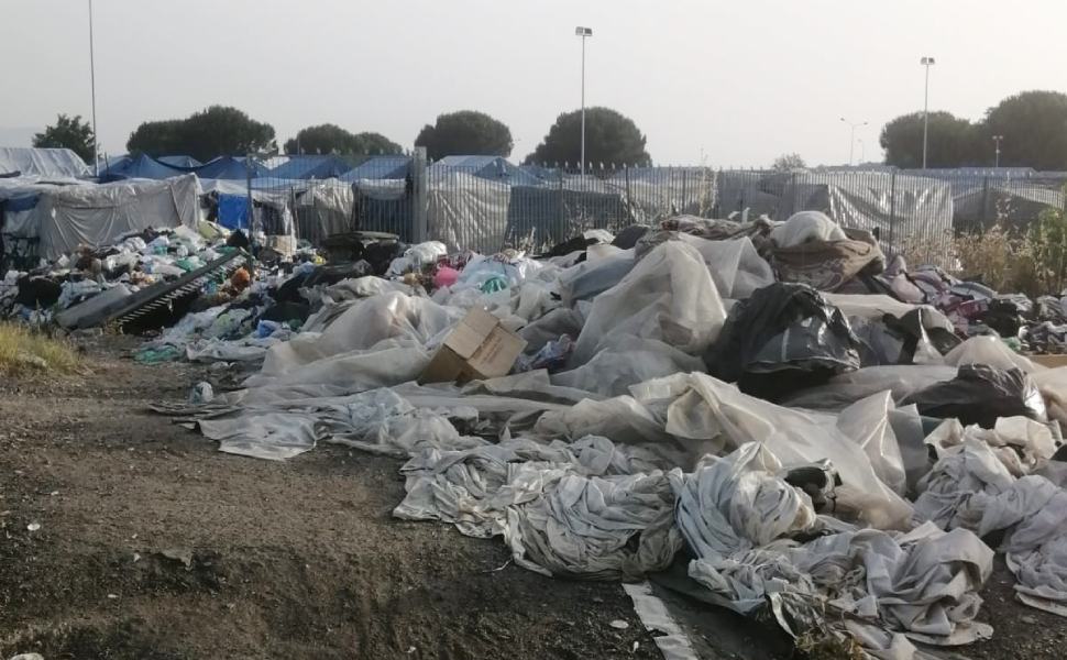 San Ferdinando Rifiuti tendopoli 2 1