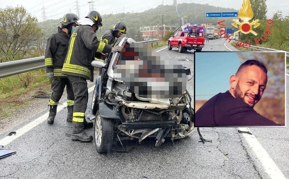 Morto a 24 anni in un incidente sulla 107, indagato conducente del Tir 51 Santa Severina Cotronei incidente stradale porto jhonatan