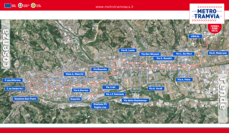metro cosenza rende
